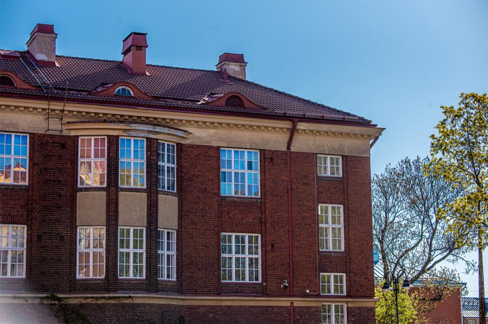 Räddningstjänstens huvudbyggnad i Åbo.